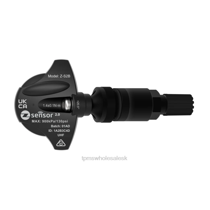 TPMS Senzory - mini oe náhradný snímač tpms - oe p/n 36106856227 frekv. 433 MHz VNHF693 kovový driek ventilu - čierny